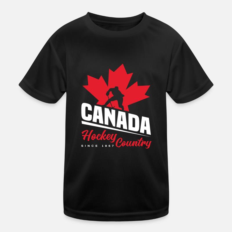 Hockey sur glace au Canada T-shirt sport Enfant