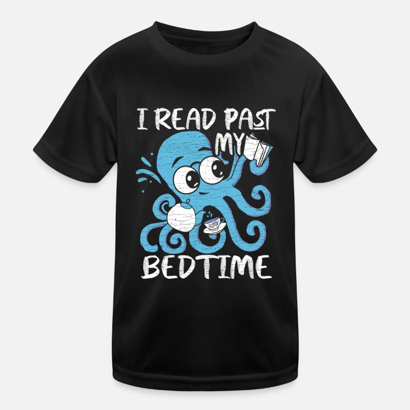 Bücherwurm Leseratte Geschenk Bücher Kinder Funktions-T-Shirt