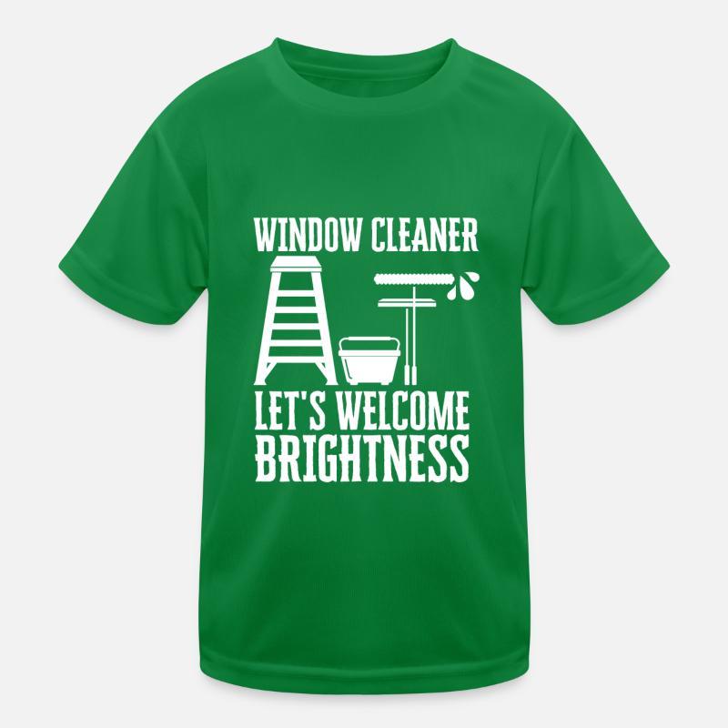 Window Cleaner Services Car Window Cleaning Window Kinder Funktions-T-Shirt