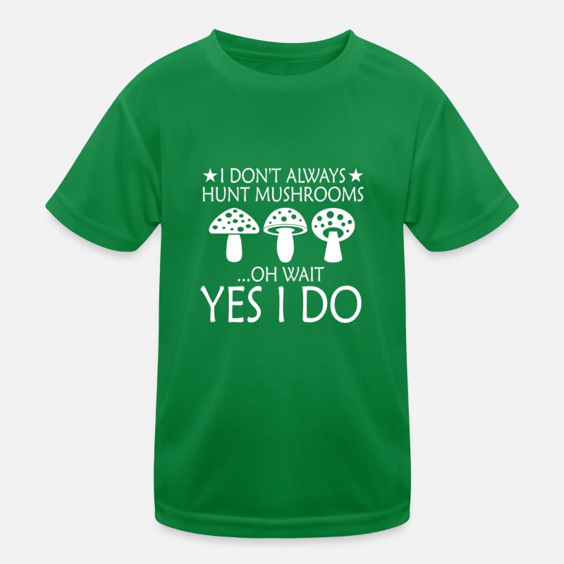 Mushroom Picker Mushroom Finder Gift Idea Kids Functional T-Shirt