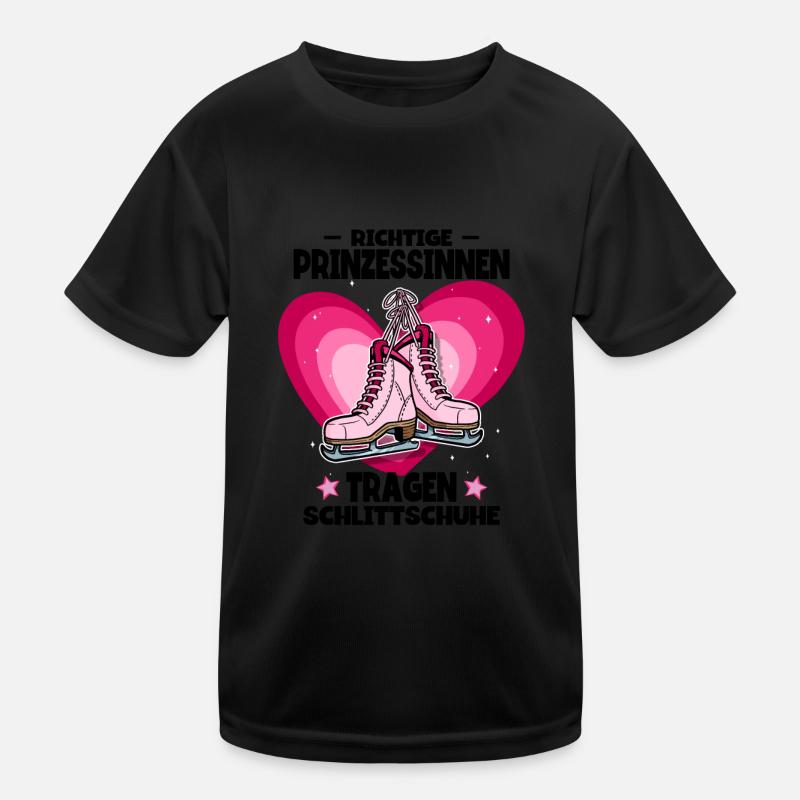 Eislaufen Kinder Funktions-T-Shirt