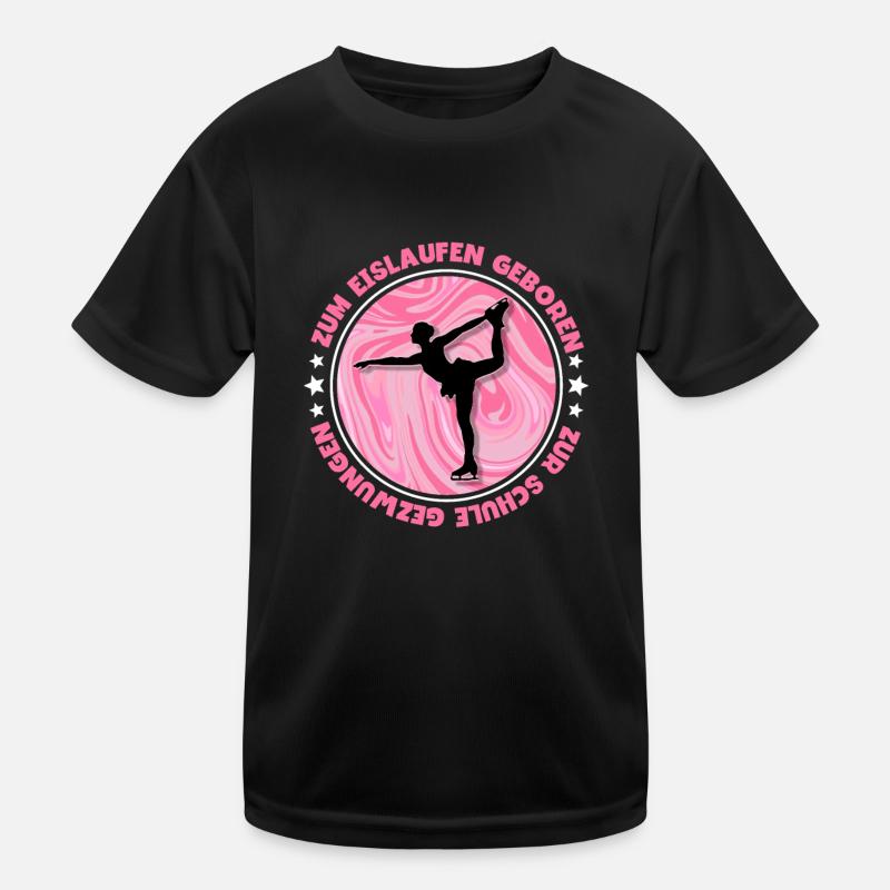 Eislaufen Kinder Funktions-T-Shirt