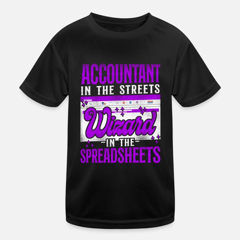 Accountant Bookkeeper Accounting Kinder Funktions-T-Shirt