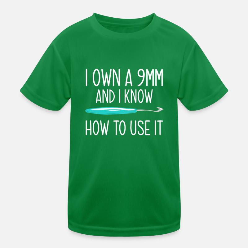 Crochet T-shirt sport Enfant