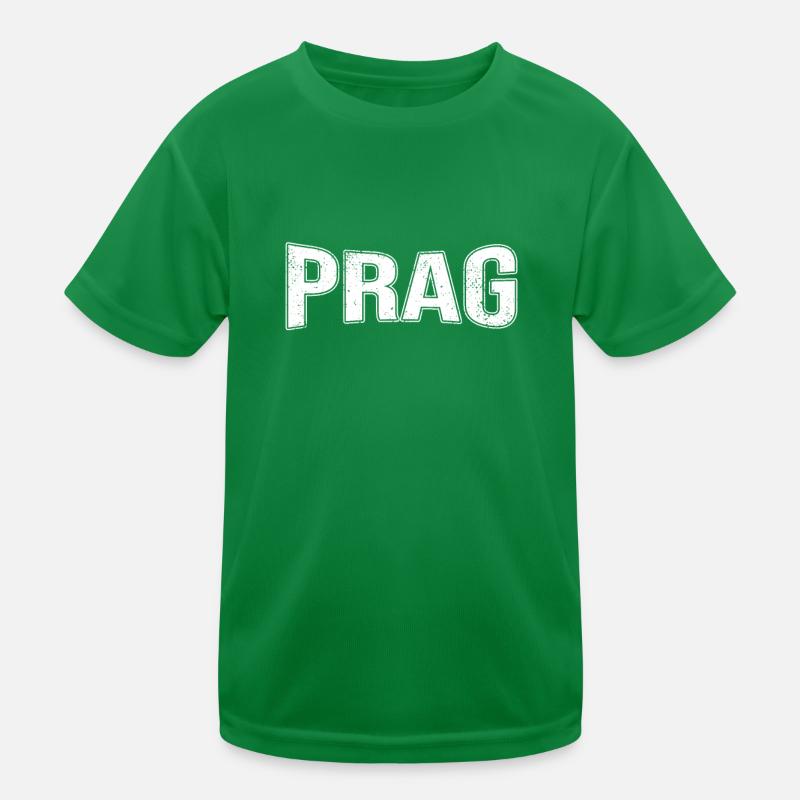 Prag Kinder Funktions-T-Shirt