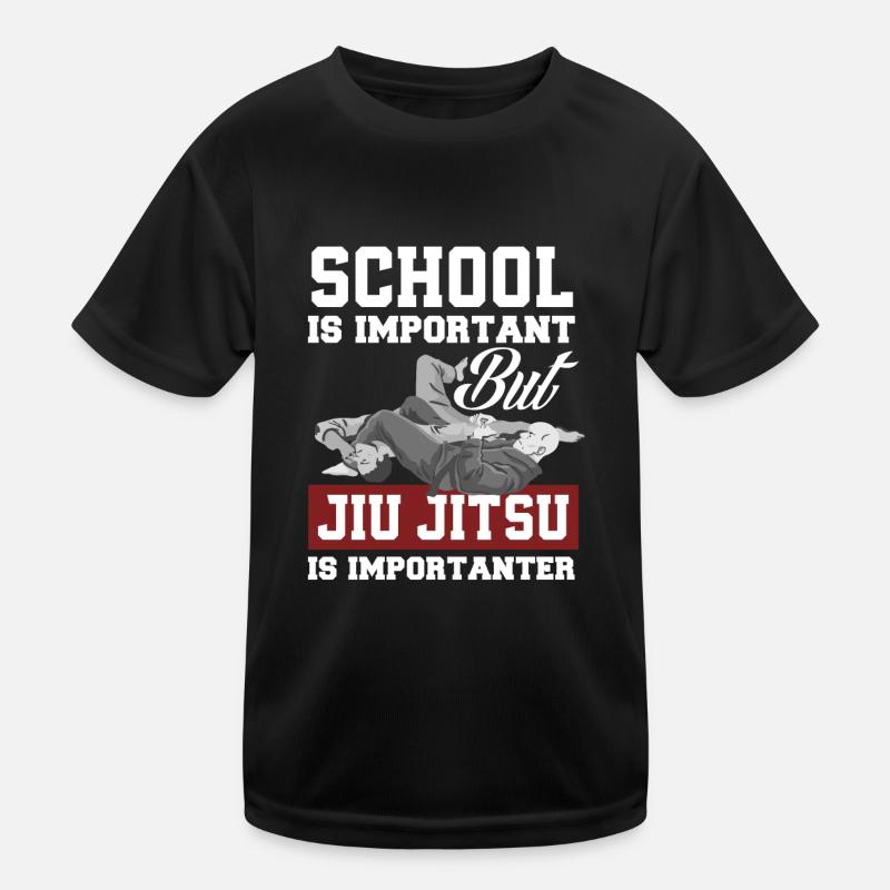 Jiu Jitsu Jiu Jitsu Jiu Jitsu Kids Functional T-Shirt