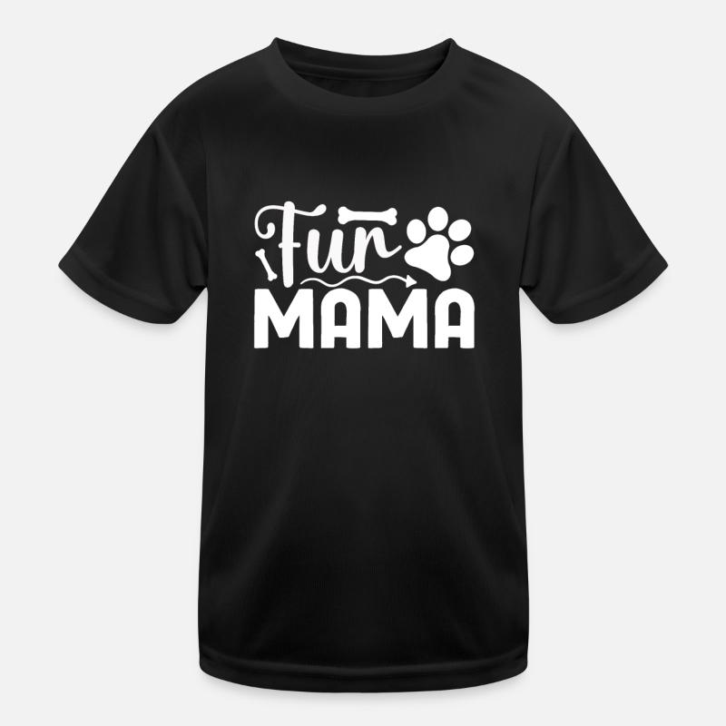 Fell-Mama Kinder Funktions-T-Shirt