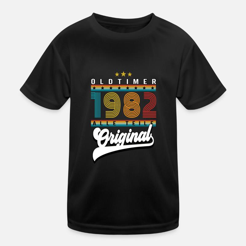 Oldtimer 1982 Geburtstag Kinder Funktions-T-Shirt