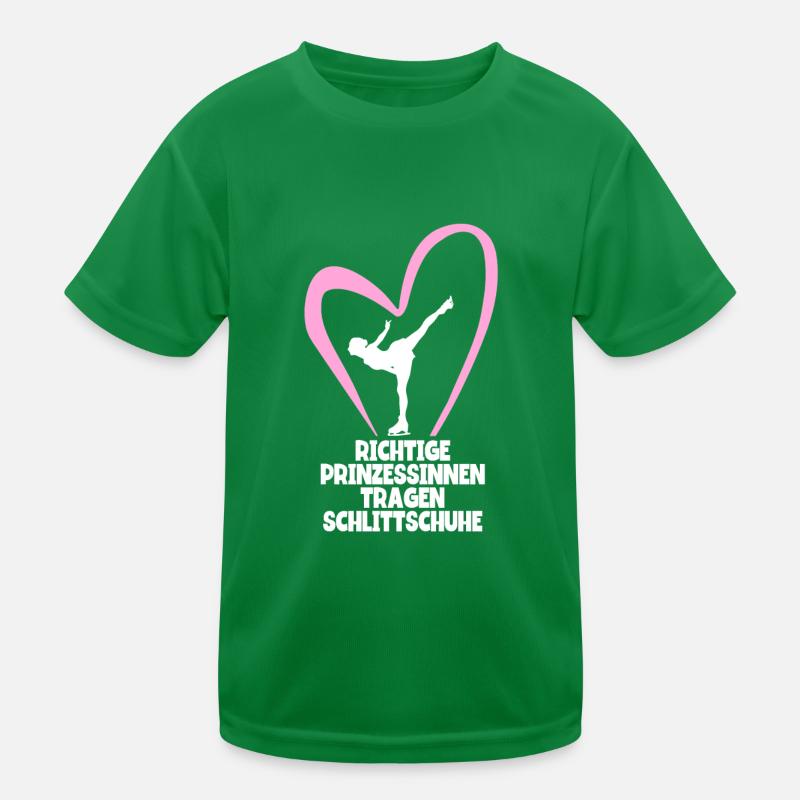 Eislaufen Kinder Funktions-T-Shirt