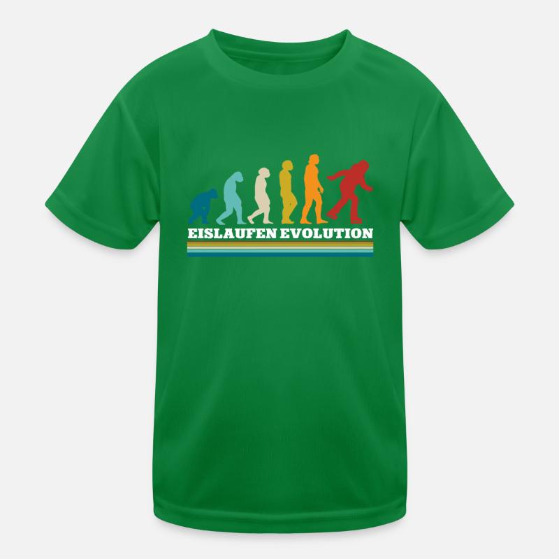 Eislaufen Kinder Funktions-T-Shirt