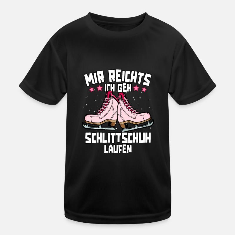 Eislaufen Kinder Funktions-T-Shirt