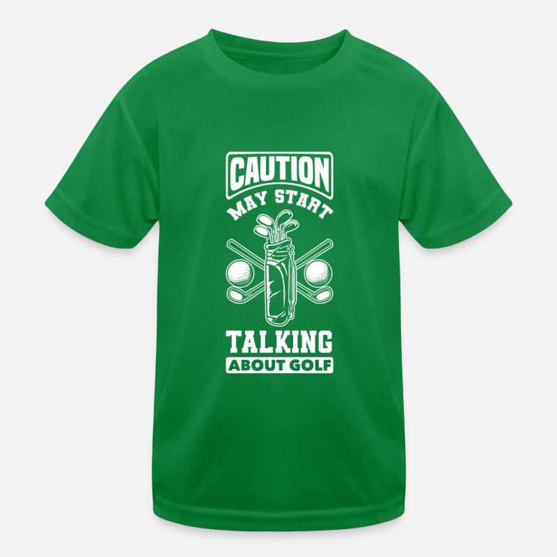 Fun Golf Golf Golfer Gift Kids Functional T-Shirt