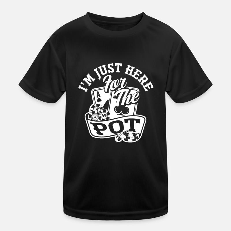 Poker Player Poker Player Poker Gift Kids Functional T-Shirt