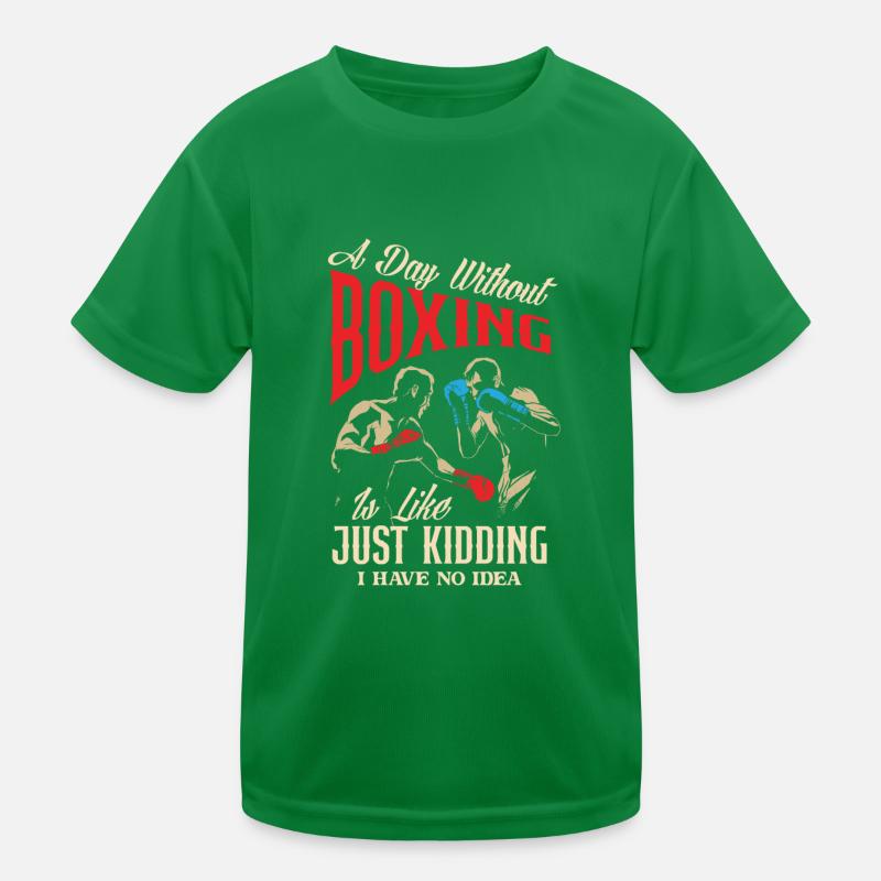 Lustiges Boxen Boxer Geschenk Kinder Funktions-T-Shirt