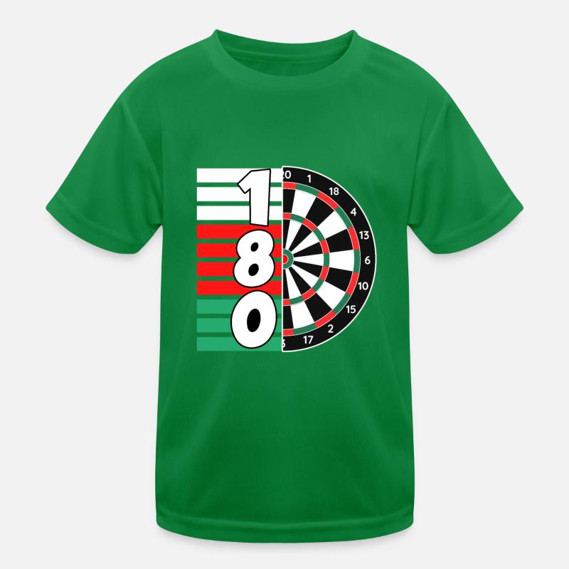 Fléchettes Dartboard 180 Points 180 Dart T-shirt sport Enfant