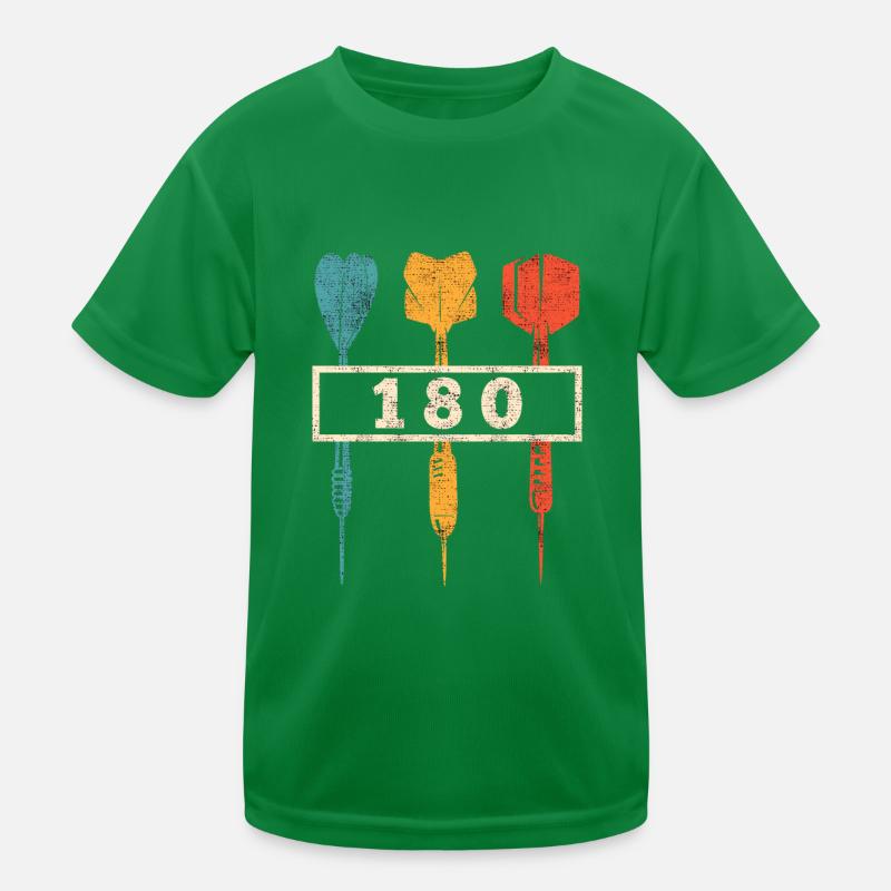 Dart Accessoires Darts Flight Darts 180 en Dart T-shirt sport Enfant
