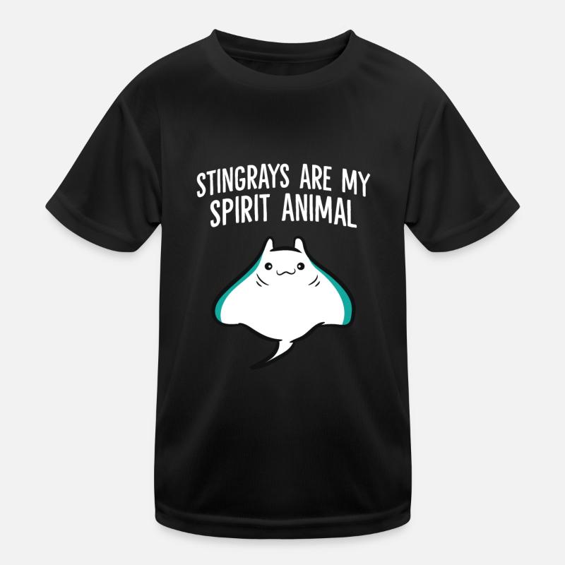 Stachelrochen sind mein Seelentier Stachelrochen Kinder Funktions-T-Shirt