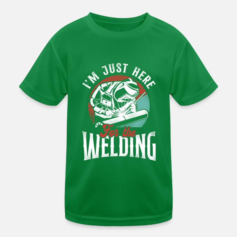 Welder Welding Vintage Retro I'm Kinder Funktions-T-Shirt