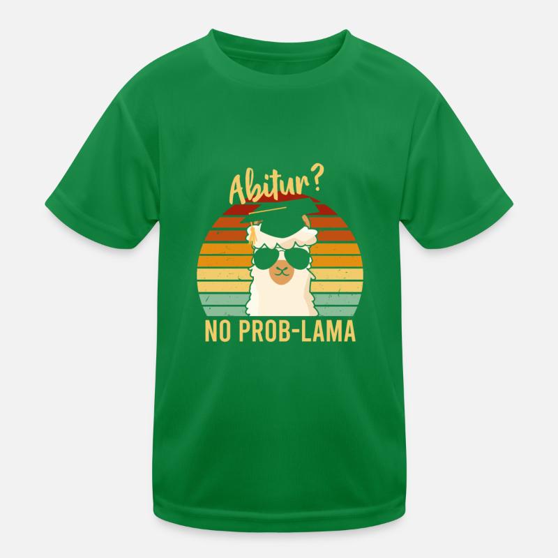 Abitur No Problama 2022 Kids Functional T-Shirt