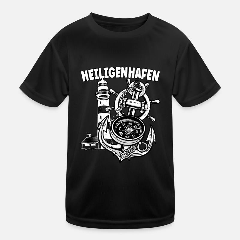 Heiligenhafen Kinder Funktions-T-Shirt