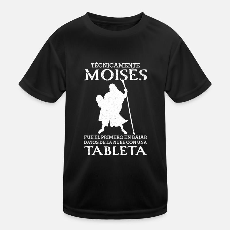 Moises First Daten-Cloud-Tablet hochladen Kinder Funktions-T-Shirt