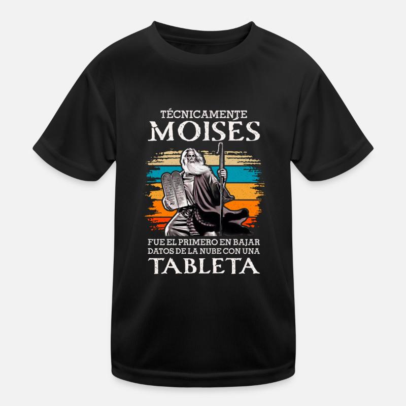 Moises First upload data cloud tablet Kids Functional T-Shirt