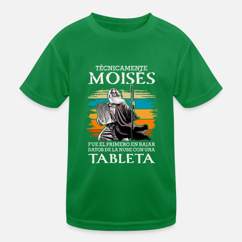 Moises First upload data cloud tablet Kids Functional T-Shirt
