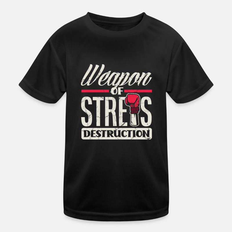Lustiges Boxen Boxer Geschenk Kinder Funktions-T-Shirt