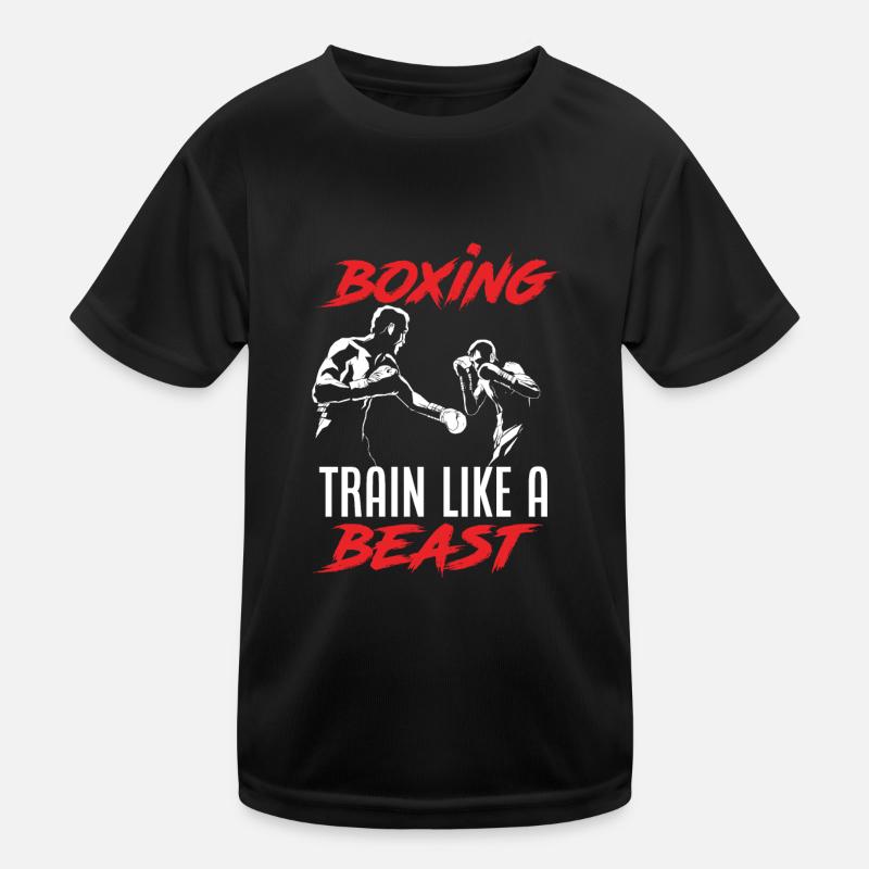 Lustiges Boxen Boxer Geschenk Kinder Funktions-T-Shirt