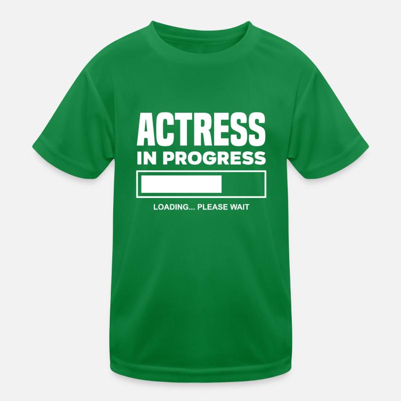 Funny Actor Actress Gift Kids Functional T-Shirt
