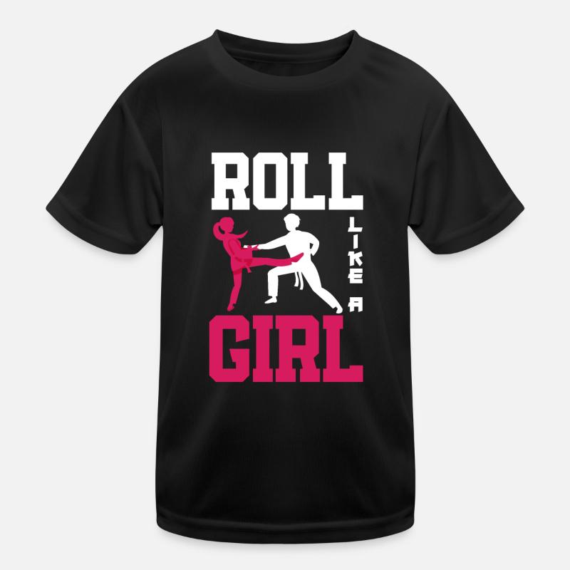 Jiu Jitsu Jiu Jitsu Jiu Jitsu Kinder Funktions-T-Shirt