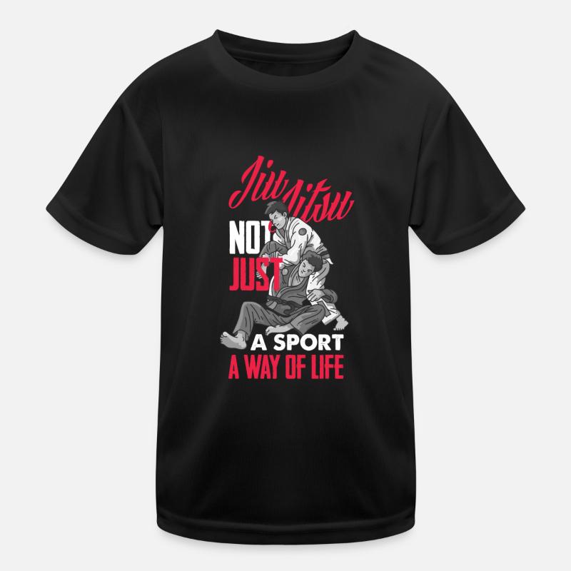 Jiu Jitsu Jiu Jitsu Jiu Jitsu Kids Functional T-Shirt
