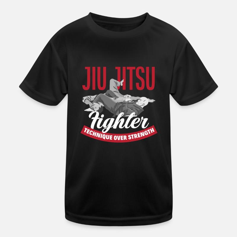 Jiu Jitsu Jiu Jitsu Jiu Jitsu Kids Functional T-Shirt