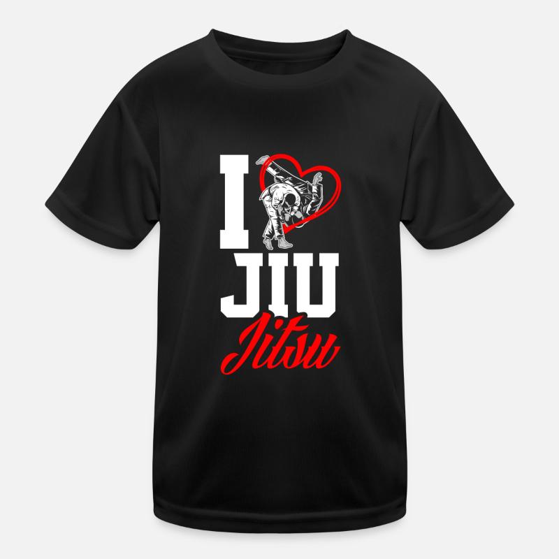 Jiu Jitsu Jiu Jitsu Jiu Jitsu Kinder Funktions-T-Shirt