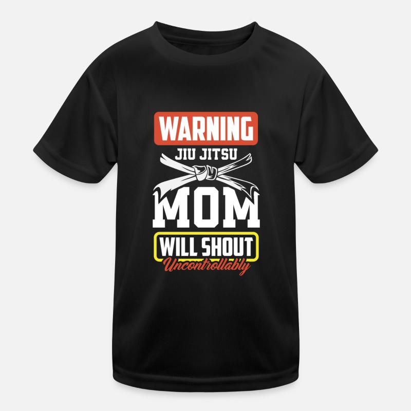 Jiu Jitsu Jiu Jitsu Jiu Jitsu Kids Functional T-Shirt