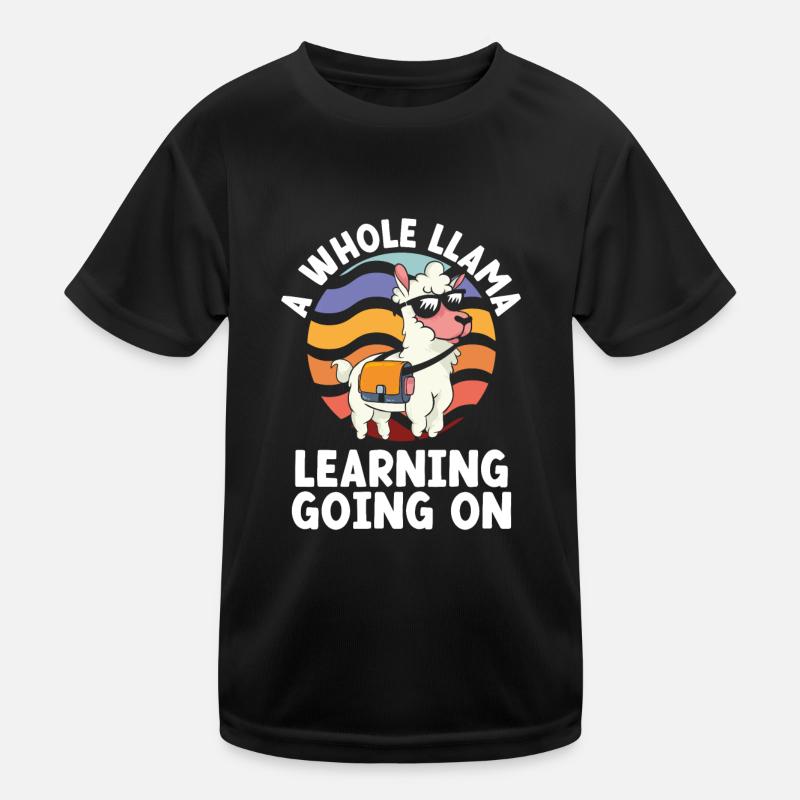 A whole llama vintage Kids Functional T-Shirt