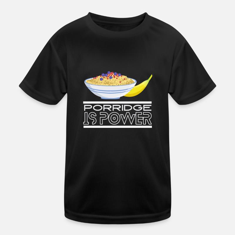 Cereal Grits Kasha Upma Rice And Morning Cornmeal Kinder Funktions-T-Shirt