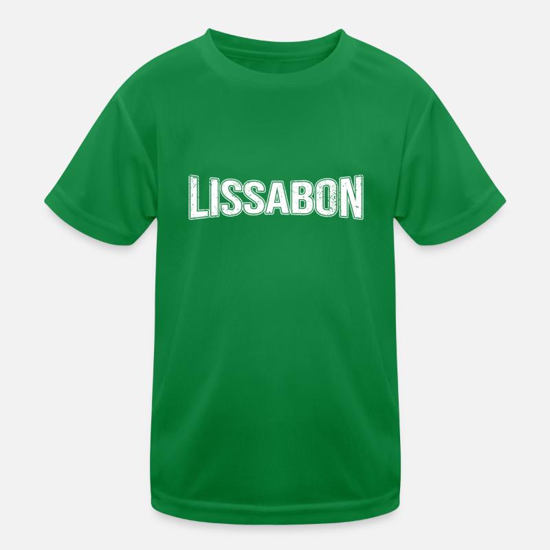 Lissabon Kinder Funktions-T-Shirt