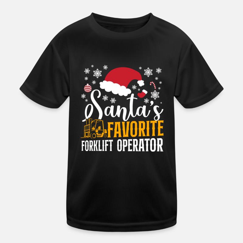 Certified Forklift Truck Operator Kinder Funktions-T-Shirt