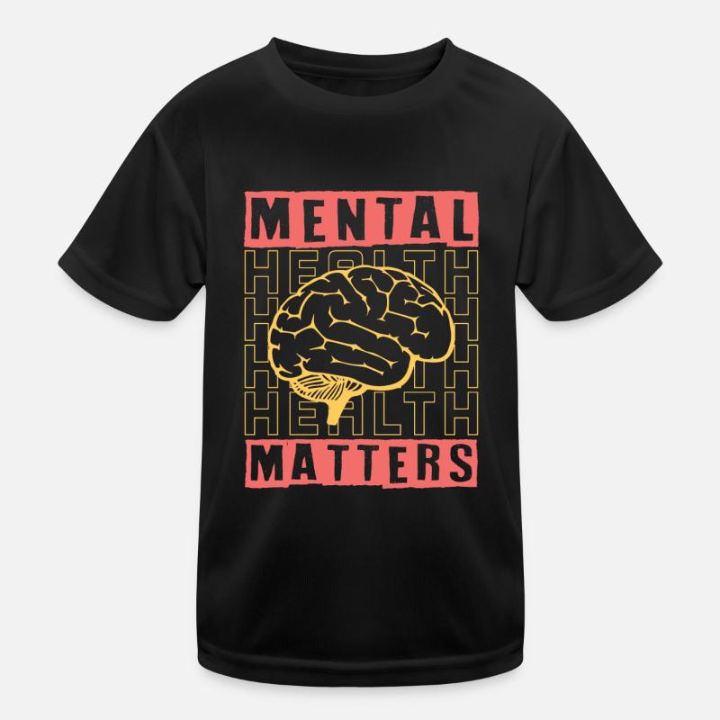 Mental Health Awareness Depression Suicide Prevent Kids Functional T-Shirt