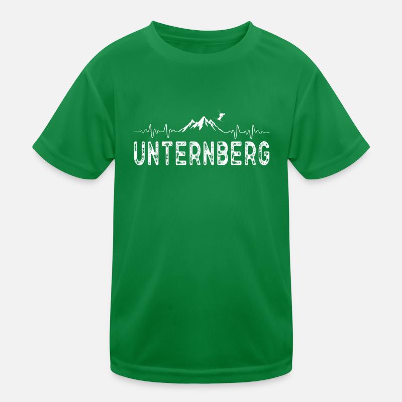 Skiing Ski Unternberg Kids Functional T-Shirt