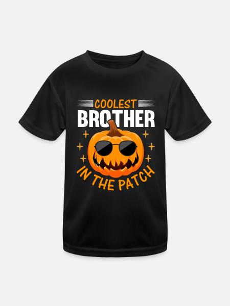 Halloween Family Brother - Frère le plus cool du - T-shirt sport Enfant - noir - Devant