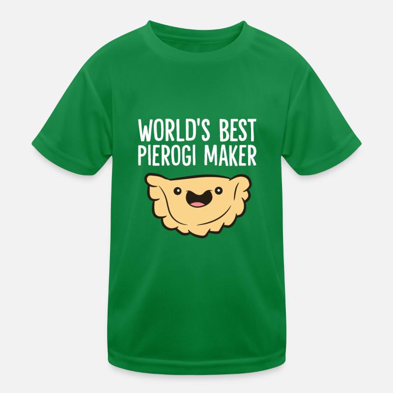 Polnischer Pierogi-Macher Weltbester Kinder Funktions-T-Shirt