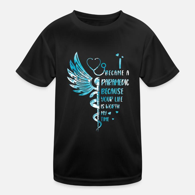 Das Leben Ist Wert - Sanitäter Kinder Funktions-T-Shirt