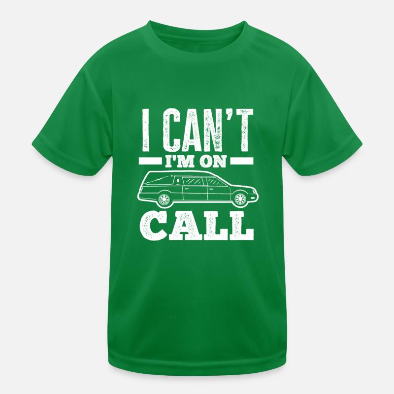 Bestatter Arbeit Spruch Geschenk Kinder Funktions-T-Shirt