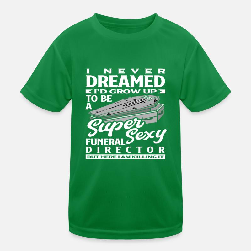 Bestatter Kinder Funktions-T-Shirt