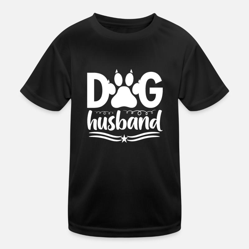 Hund Ehemann Kinder Funktions-T-Shirt