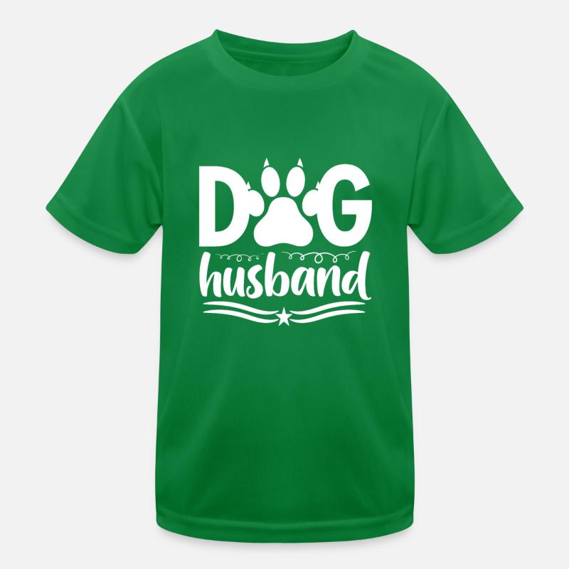 Hund Ehemann Kinder Funktions-T-Shirt