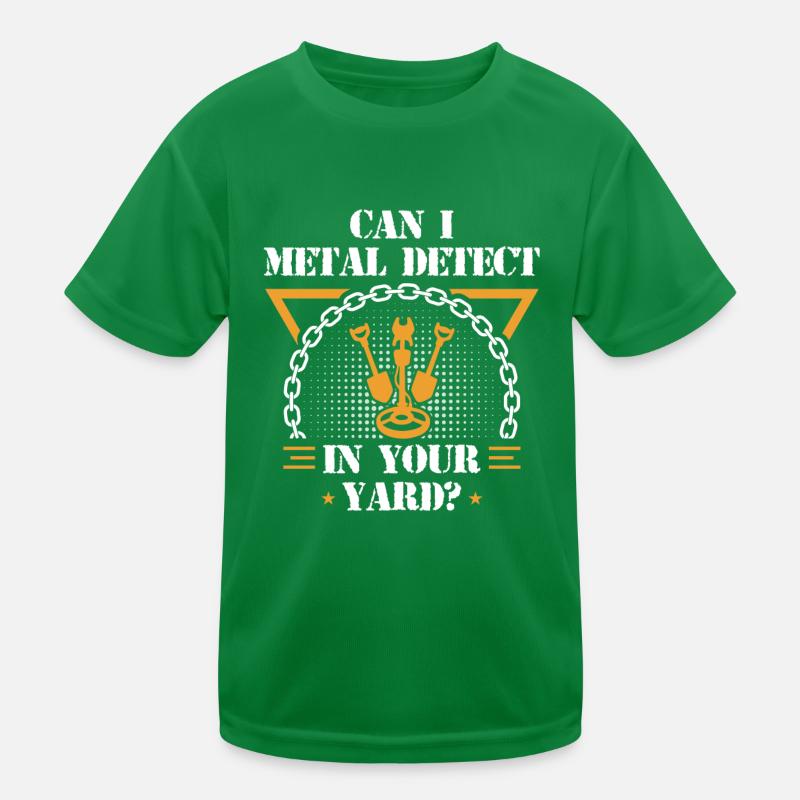 Détection de métaux, détecteur de métaux T-shirt sport Enfant
