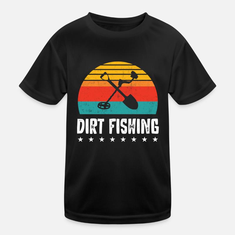Détection de métaux, détecteur de métaux T-shirt sport Enfant